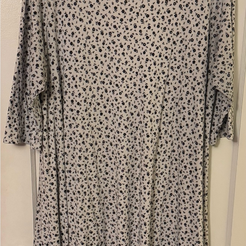 Floral Print Midi Dress